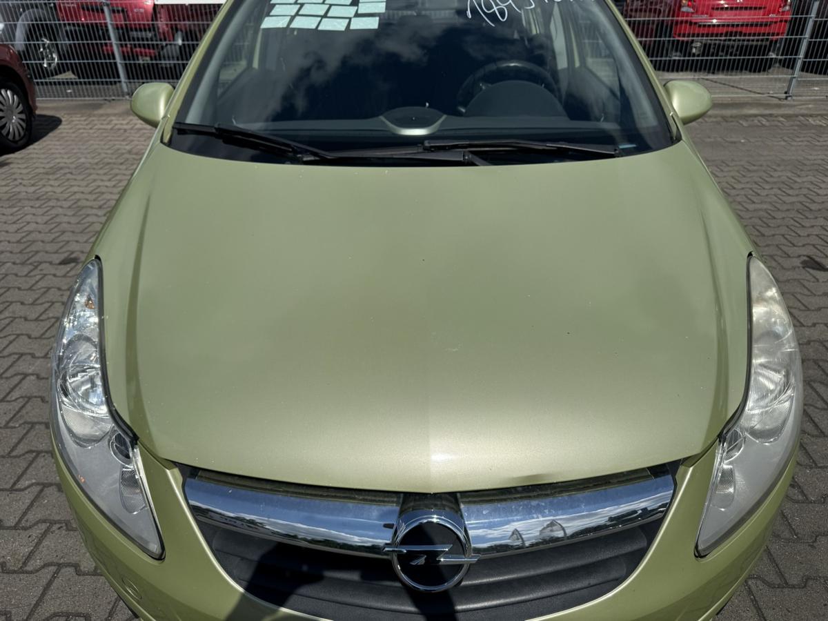 Opel Corsa D original Motorhaube Z30E Green Tea Metallic Bj.2006